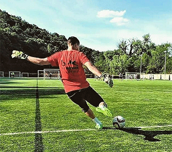 Small group goalkeeper training
